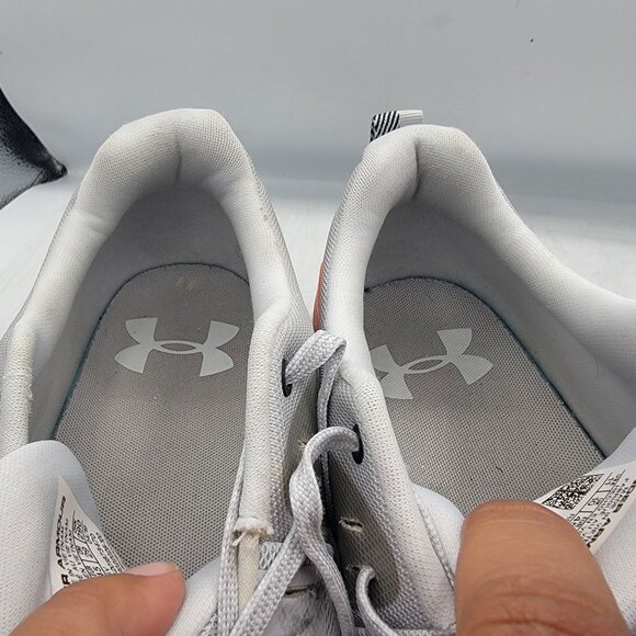 Under Armour HOVR Rise Mens 11 White Cross Trainer Sneaker Shoes 3022025-100 main image 13